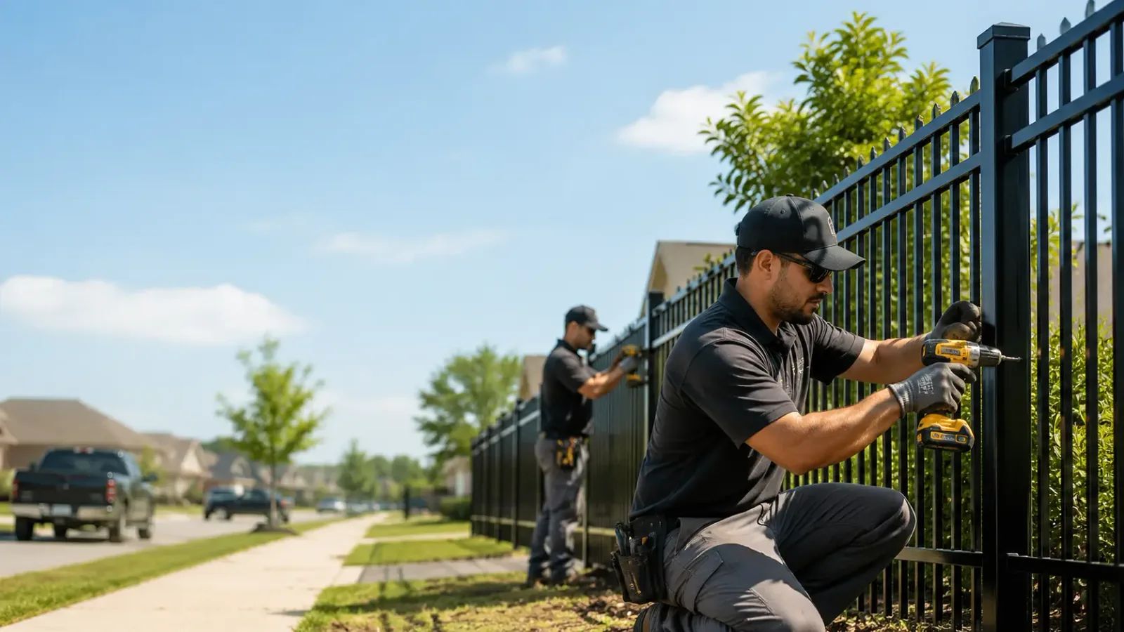 Metal Fence Installation in Colcord, OK